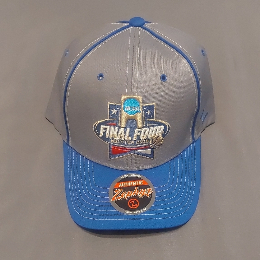 Zephyr NCAA Final Four Gray and Blue Hat